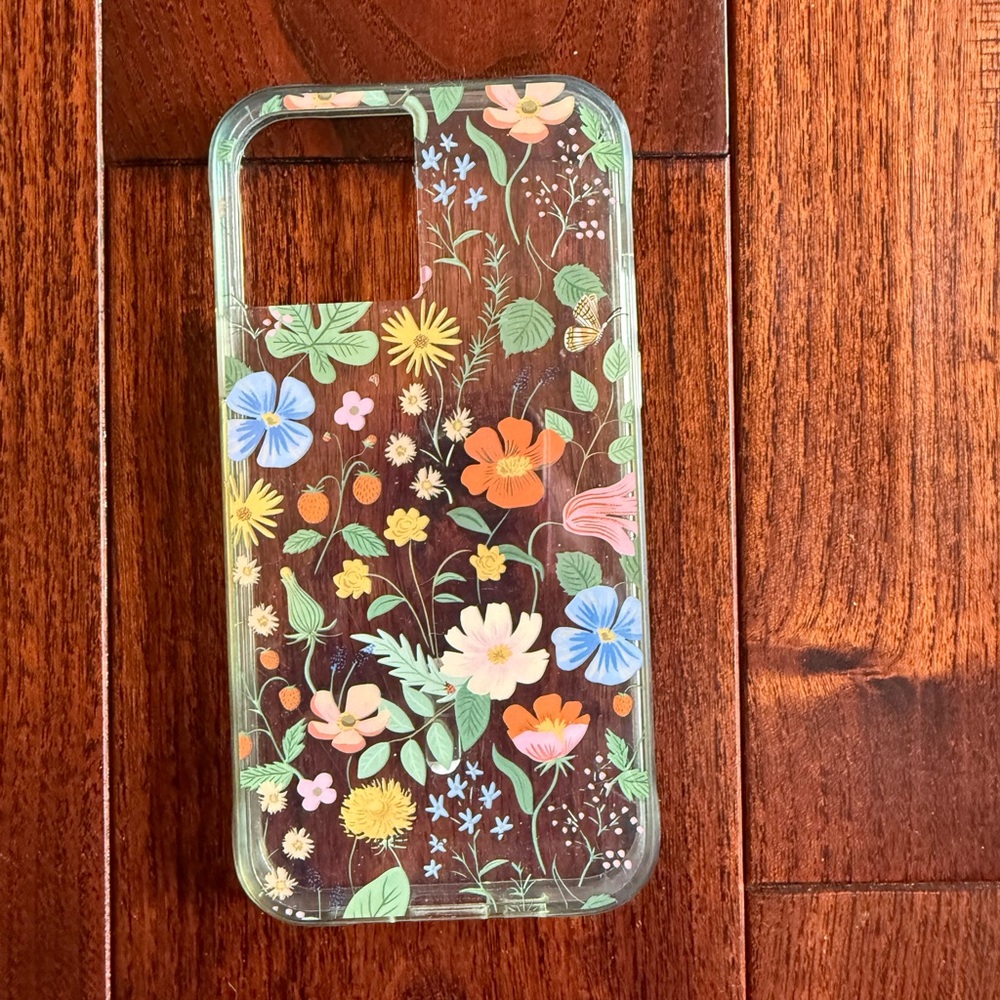 Rifle Paper Company floral iphone 12pro case